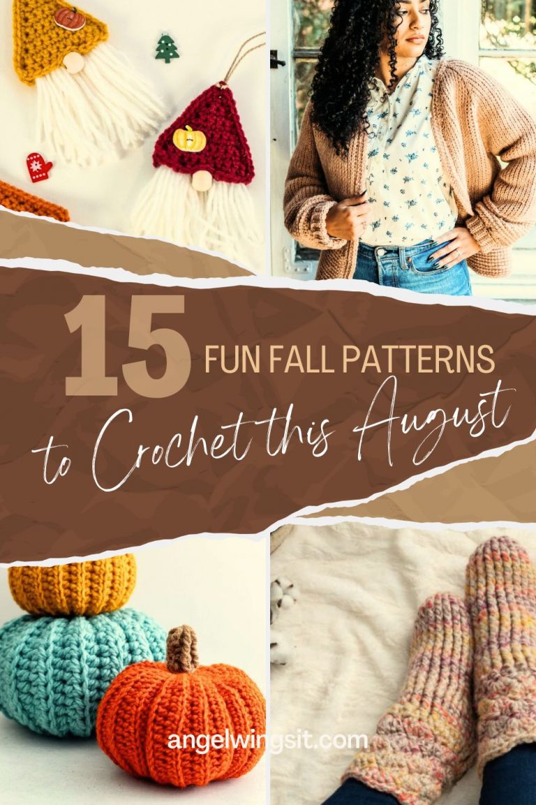 15 Fun Fall Crochet Patterns to Start in August