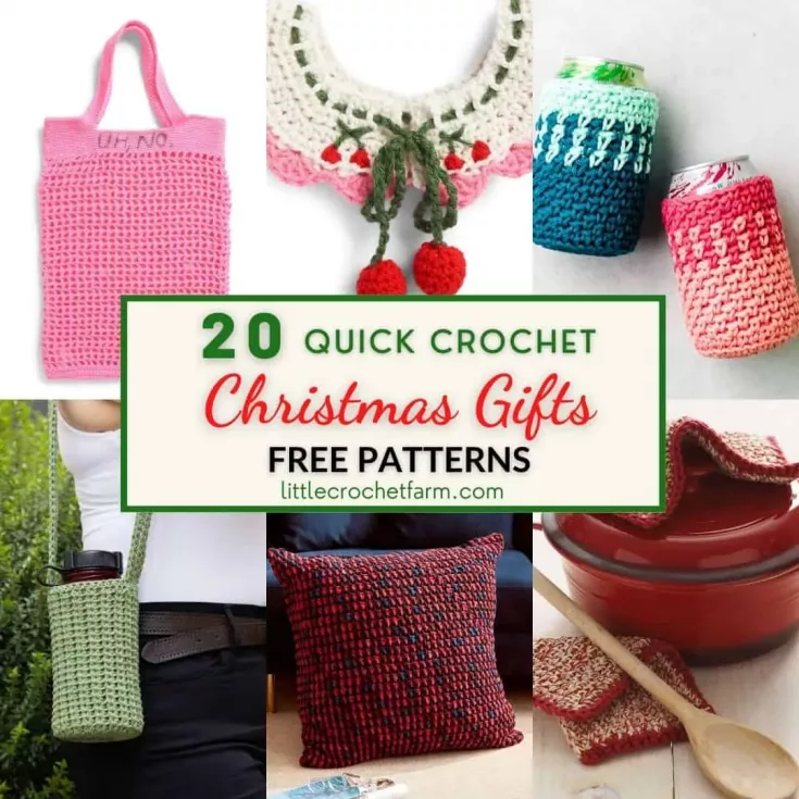 Image for 20 Quick Crochet Christmas Gifts: Last-Minute Free Patterns!