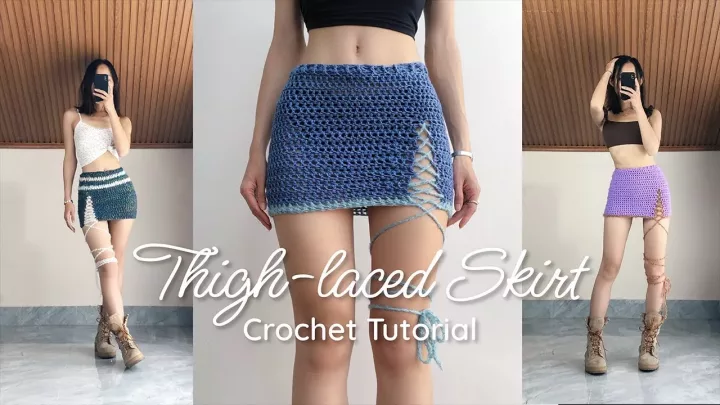 Image for Crochet Thigh‑Laced Skirt — ABoC Studio (YouTube Tutorial)