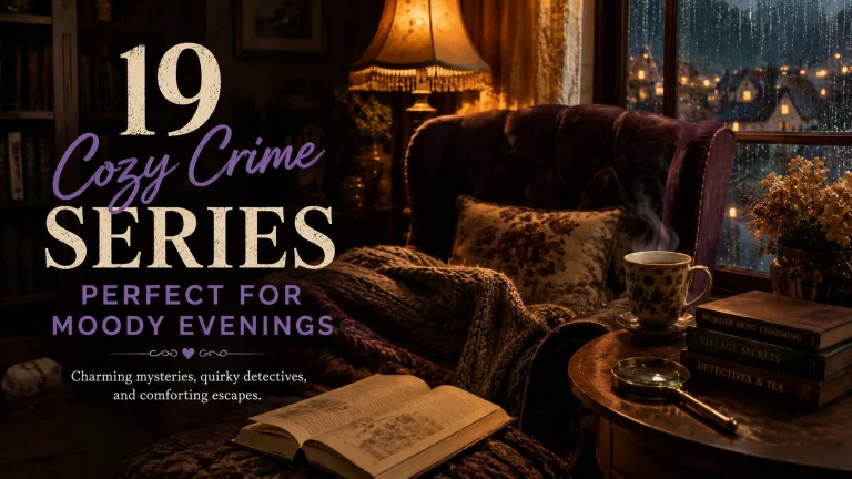 19 Cozy Crime Series Perfect for Moody Evenings