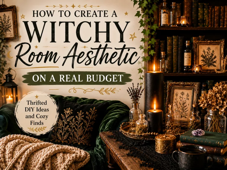 How to Build a Witchy Room Aesthetic on a Real Budget