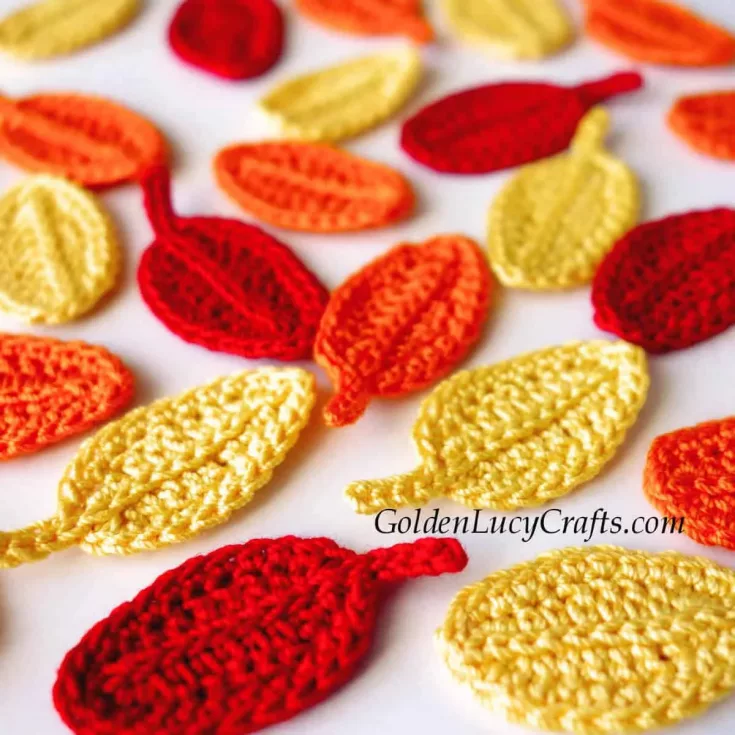 Image for Crochet Fall Leaves