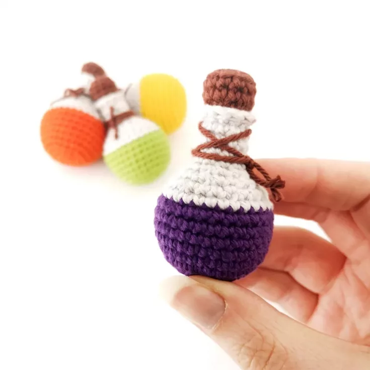Image for Mini Potion Bottle Crochet Pattern