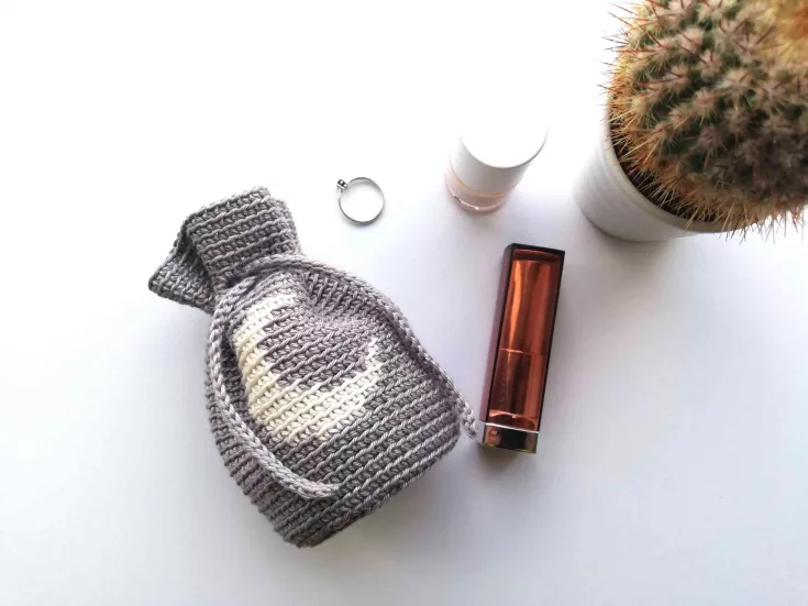 Image for Tapestry crochet moon bag