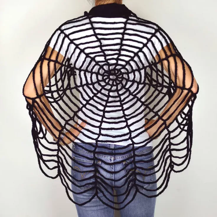 Image for Spider Web Shawl - PDF Crochet Pattern - Instant Download